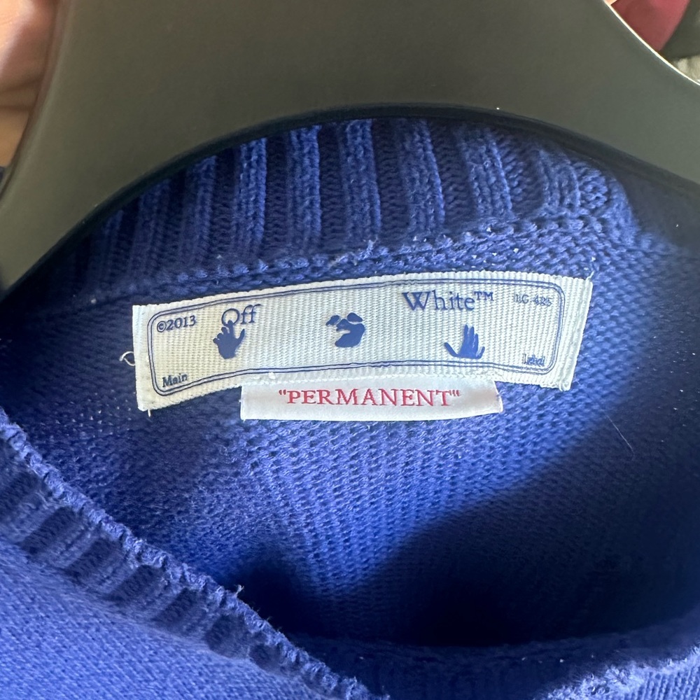 Off-White knit sweater arrows-embroidered jumper - Picture 5 of 7